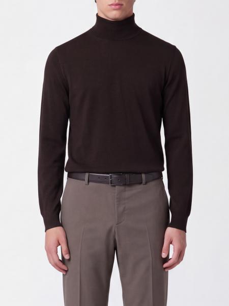 Drumohr Long-Sleeved Turtleneck in Fine Super 140's Virgin Wool