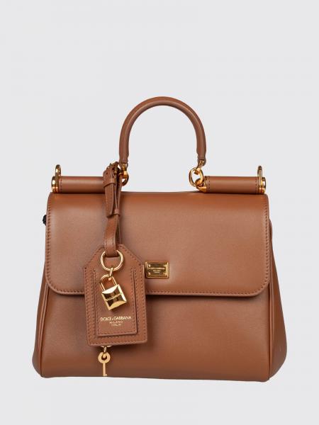 Dolce & Gabbana My Sicily Mini Leather Handbag with Removable Shoulder Strap
