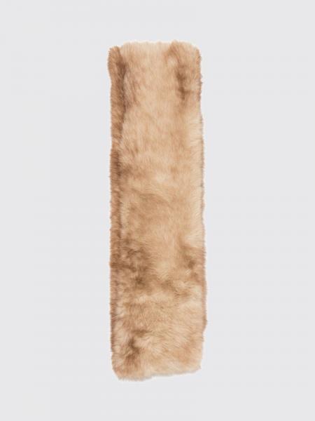 Long Scarf Apparis in Soft Faux Fur with a Straight Hem
