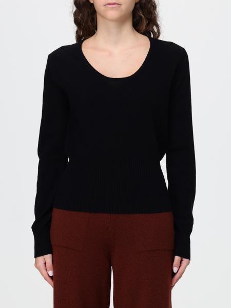 Slim Fit Wool and Cashmere Crewneck Jumper Max Mara with Ribbed Trims