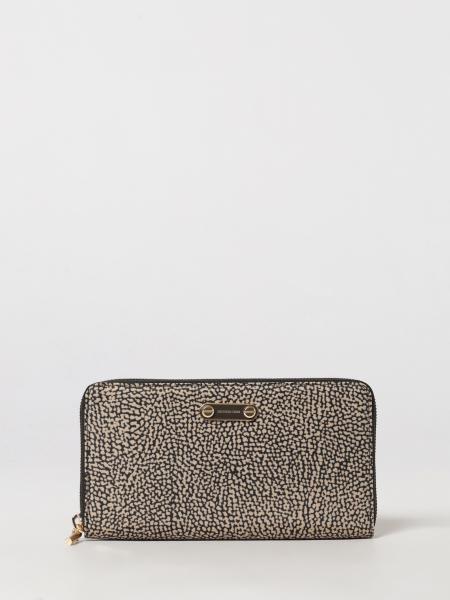 Continental Polka Dot Recycled Nylon Borbonese Zip-Around Wallet