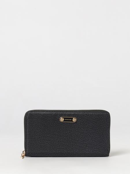 Continental Polka Dot Recycled Nylon Borbonese Zip-Around Wallet