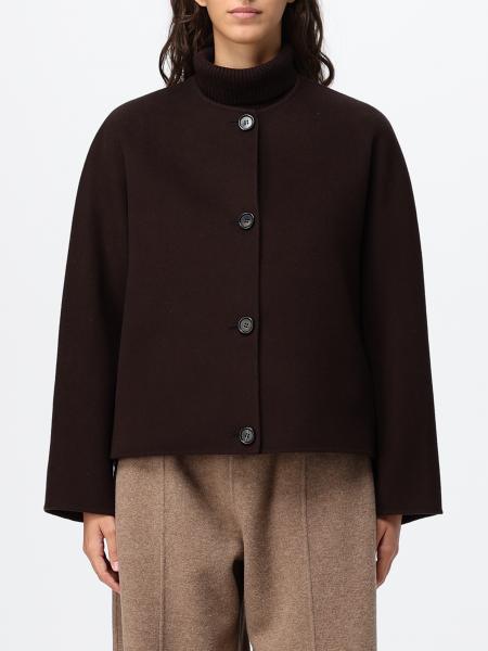 Cappotto corto Kate 'S Max Mara in pura lana con collo a fusciacca