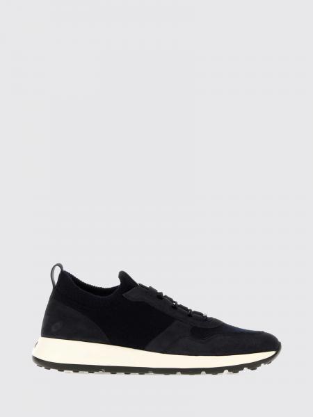 Baskets slip-on Tod's en laine et daim avec lacets élastiques