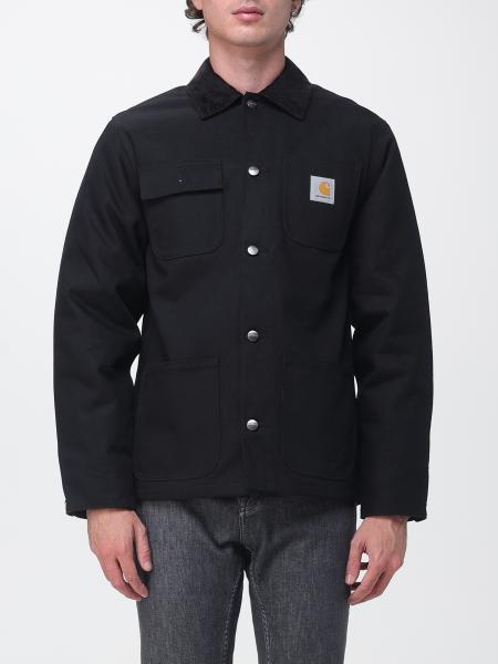 Carhartt Wip Cotton Shirt Jacket with Corduroy Collar
