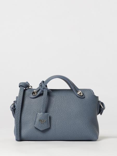 Fendi by The Way Grained Calfskin Mini Bag with Removable Handles