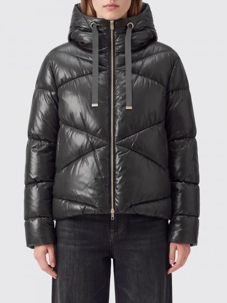 Herno Short Hooded Down Jacket in Water-Repellent Ultra-Light Nylon