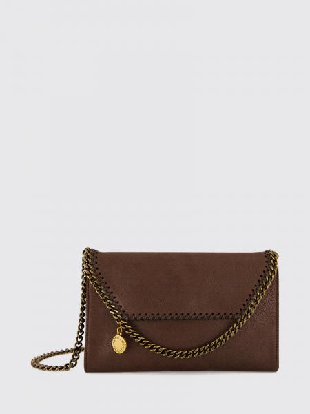 Borsa mini Falabella Wallet on Chain Stella McCartney con finiture a catena