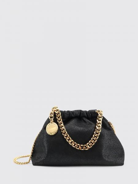 Stella McCartney Falabella Mini Handbag in Synthetic Leather with Chain Trim