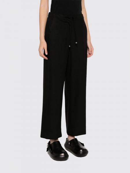 'S Max Mara Wide-Leg Pure Wool Trousers with Drawstring Waist