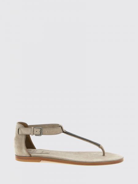 Heeled sandal woman Brunello Cucinelli