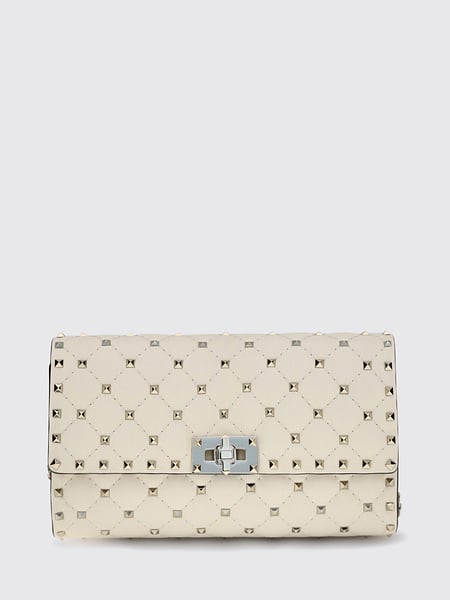 Rockstud Quilted Nappa Crossbody Bag Valentino Garavani with Studs