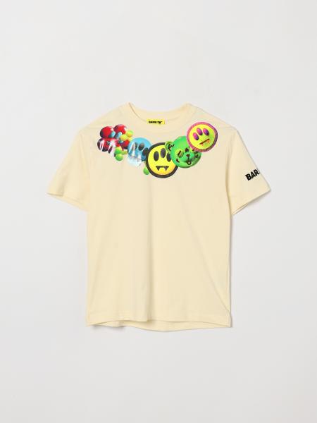 Barrow Kids Jungen-T-Shirt aus schwarzer Baumwolle mit Grafikdruck
