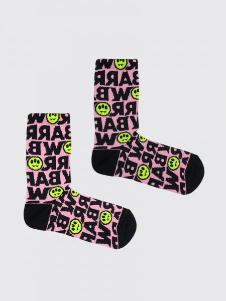 Boy's Stretch Cotton Socks Barrow Kids with Jacquard Logo