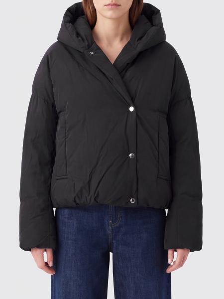 Sportmax Marla Short Quilted Hooded Puffer Jacket in Cotton Blend