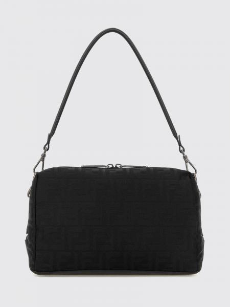 Lui Pouch Fendi in Nylon with FF Monogram and Removable Shoulder Strap