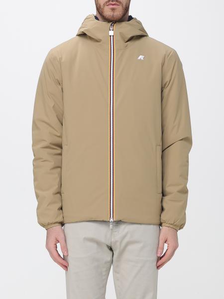 Reversible Hooded Windbreaker K-Way in Recycled Nylon