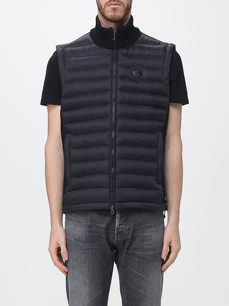 Gepolsterte Colmar Steppweste aus Polyester mit Rollkragen für Herren