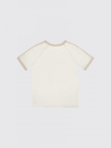 GUCCI ベビーボーイズ トーンオントーン ロゴ コットンTシャツ