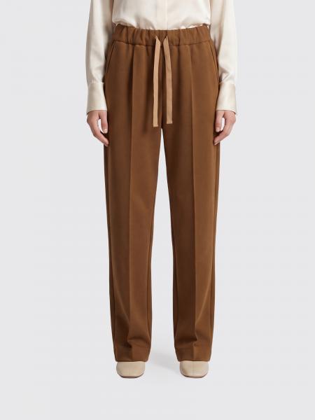 SEMICOUTURE High-Waisted Drawstring Jersey Jogging Trousers