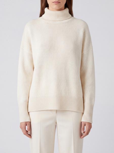 Turtleneck Jumper Lisa Yang in Pure Cashmere with Dropped Shoulders