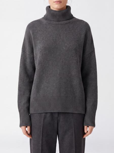 Turtleneck Jumper Lisa Yang in Pure Cashmere with Dropped Shoulders