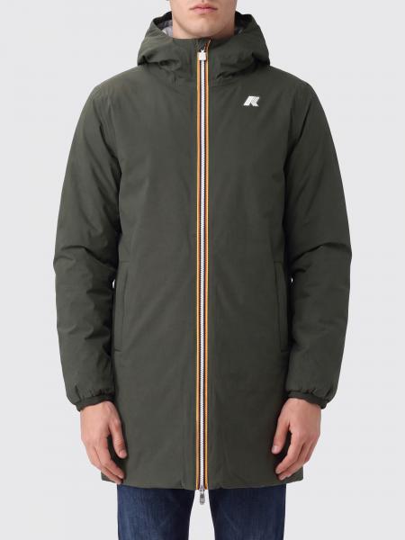Jacob Reversible Waterproof Hooded Windbreaker Jacket K-Way in Nylon