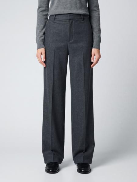 Mid-Rise Wool Wide-Leg PT Torino Trousers