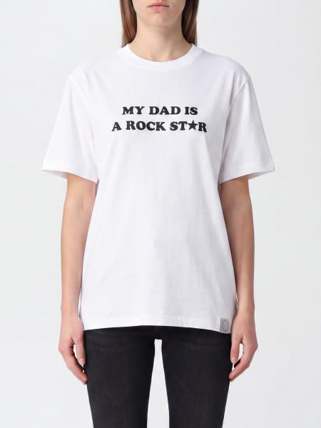 T-shirt à manches courtes Stella McCartney en coton avec imprimé slogan