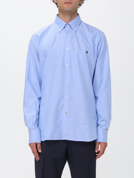 Button-Down Collar Casual Shirt Brooksfield in Oxford Cotton