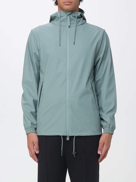 Rains Storm Breaker Hooded Windbreaker Jacket in Recycled Technical Fabric