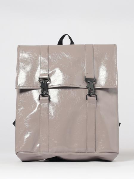 Rains MSN Waterproof Polyester Backpack with Carabiner Closure