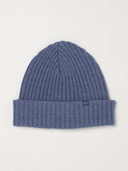 Paul & Shark Solid Color Pure Wool Beanie Hat