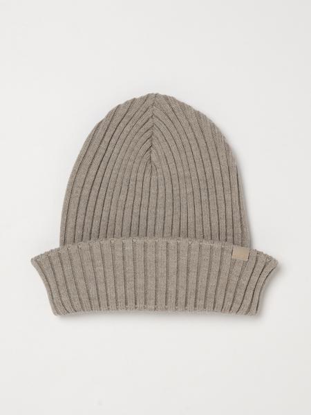 Paul & Shark Solid Color Pure Wool Beanie Hat