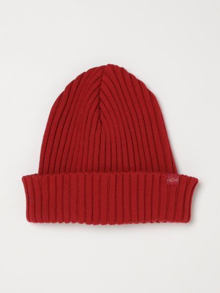 Paul & Shark Solid Color Pure Wool Beanie Hat