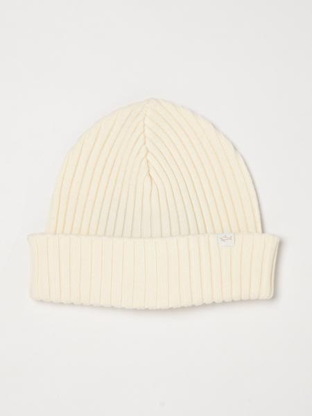 Paul & Shark Solid Color Pure Wool Beanie Hat
