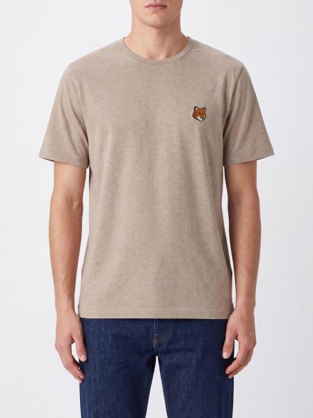 Maison Kitsuné Chillax Fox Logo Cotton Crewneck T-Shirt