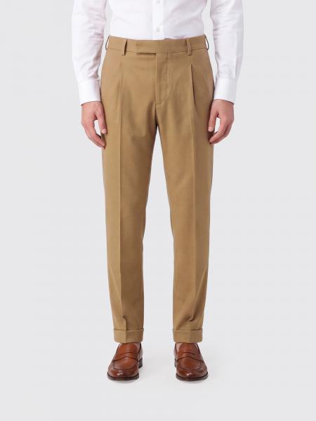 Pantalon de tailleur slim fit PT Torino en laine vierge et cachemire