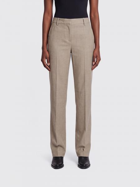 Pantalones sastre skinny PT Torino de mezcla de lana con talle medio