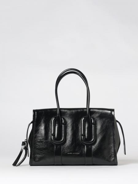 Marc Jacobs Babe City Crackled Leather Tote Bag with Double Handle