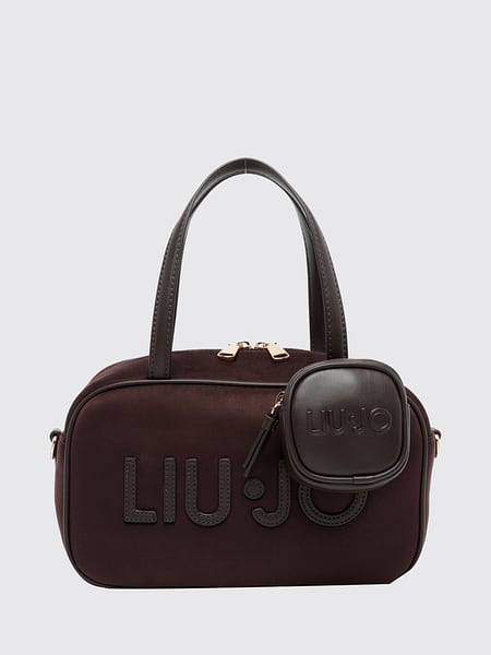 Sac bowling Liu Jo en similicuir avec bandoulière et pochette