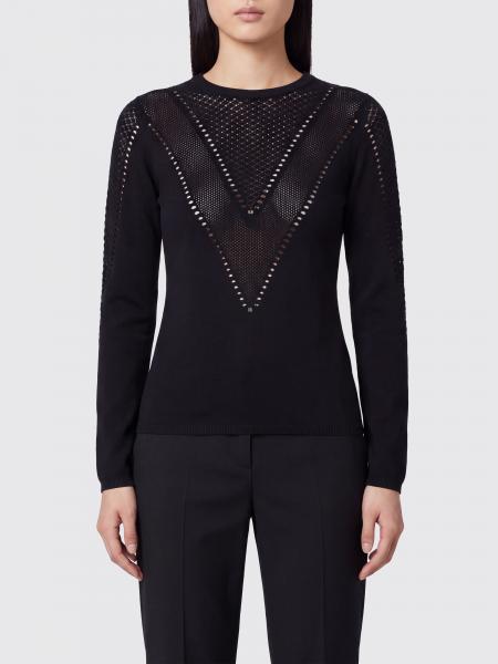 Liu Jo Slim Fit Open-Knit Jumper in a Viscose Blend