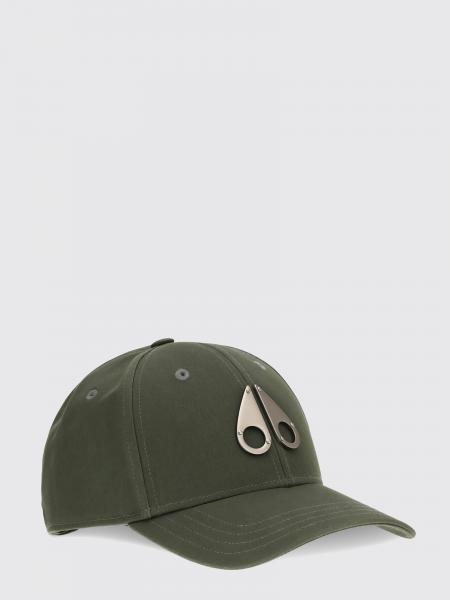 Cotton Twill Baseball Cap Moose Knuckles with Logo and Adjustable Strap