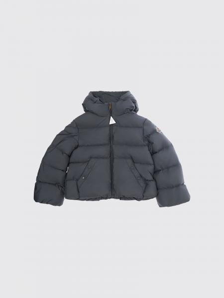 Girl's Xhante Water-Repellent Nylon Puffer Jacket Moncler with Hood