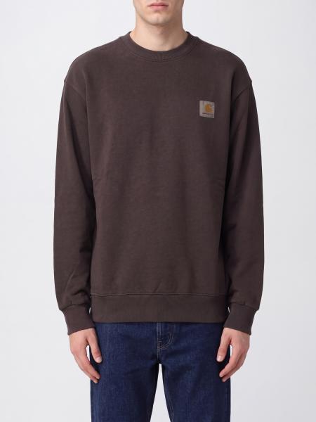 Crewneck Cotton Sweatshirt Carhartt WIP with Contrast Logo