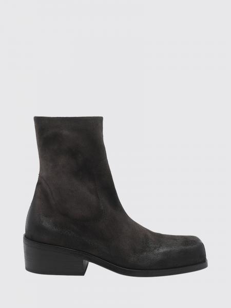 Botines Cassello de Marsèll en piel de becerro lisa con punta cuadrada