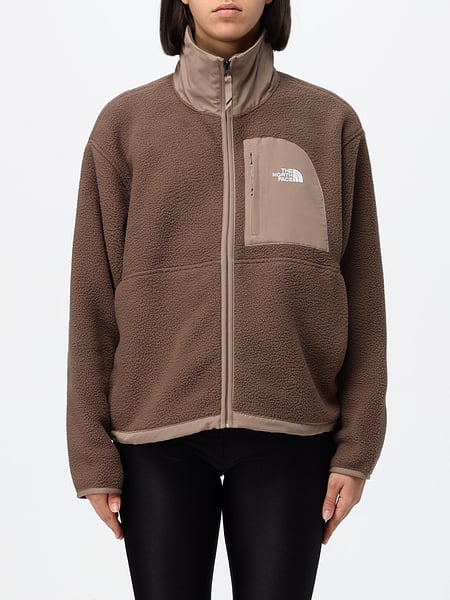 Giacca in pile Yumiori Off-Peak The North Face con collo alto e logo a contrasto