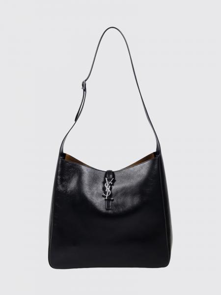 Borsa a spalla Le 5 à 7 Saint Laurent in pelle di vitello con monogramma YSL