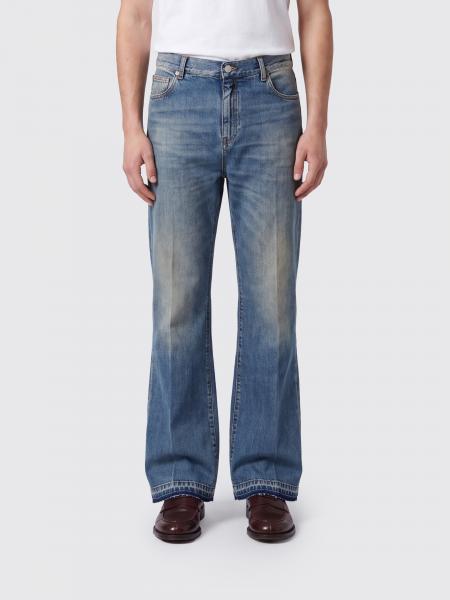 Jean évasé Amiri en denim stretch à taille mi-haute