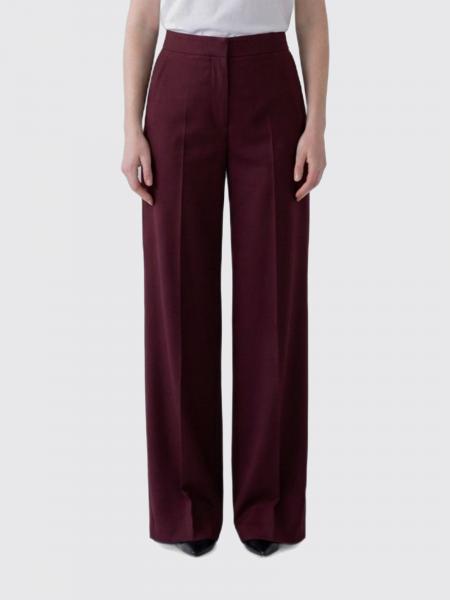 Max Mara High-Waisted Flared Crêpe Trousers with Slash Pockets